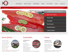 Tablet Screenshot of canfisco.com